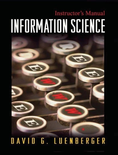 Information Science Luenberger David G.