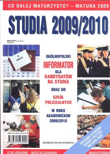 Informator Studia 2009/2010 Opracowanie zbiorowe