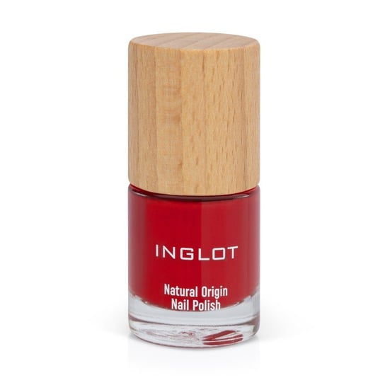 INGLOT, Natural Origin, lakier do paznokci timeless red 009, 8 ml INGLOT