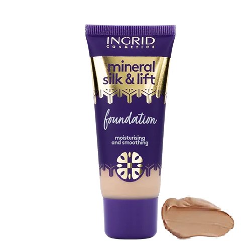 Ingrid, Mineral Silk & Lift, mineralny podkład do twarzy 31, 30 ml Ingrid