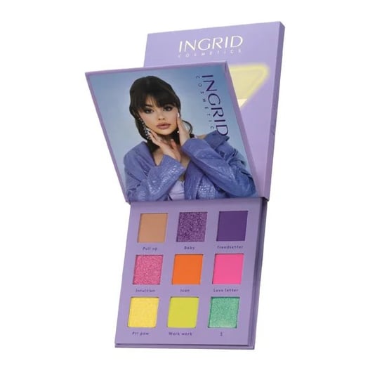Ingrid, Paleta Cieni 9 Żywych Kolorów Exposed, 12g Ingrid