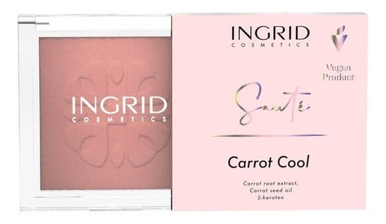 Ingrid Saute Róż do policzków 01 Carrot Cool 7g Ingrid