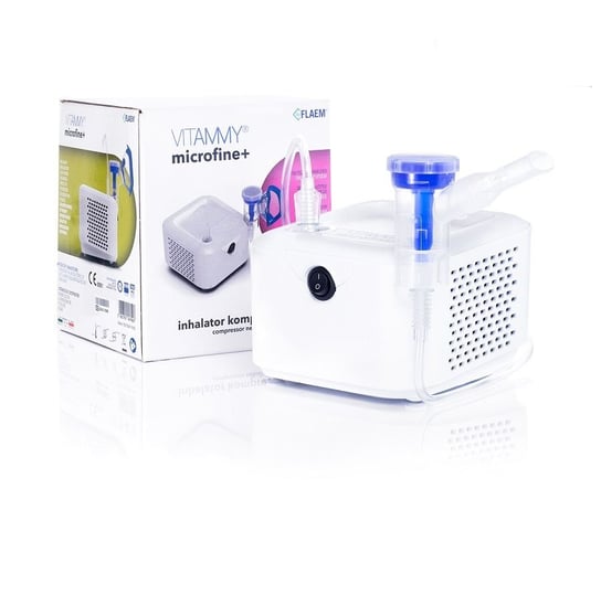Inhalator kompresorowy, dla dzieci i dorosłych  VITAMMY Microfine+ by FLAEM Diadora