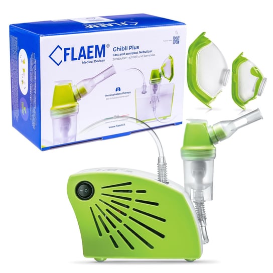 Inhalator pneumatyczno-tłokowy, dla dzieci i dorosłych  FLAEM Ghibli Plus Flaem