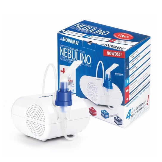 Inhalator pneumatyczno-tłokowy, dla dzieci i dorosłych  NOVAMA Nebulino Novama