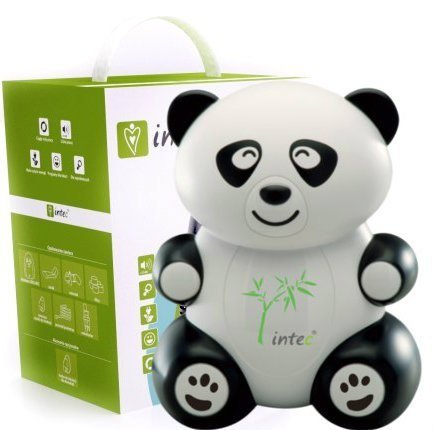 Inhalator tłokowy dla dzieci INTEC Panda, 1 szt. Intec