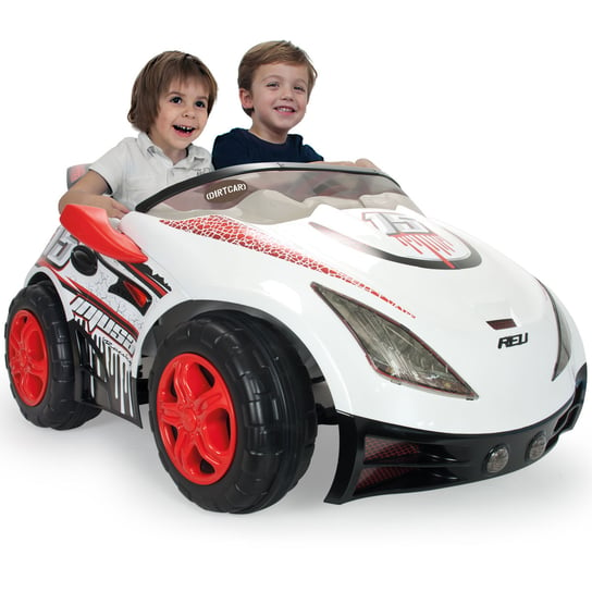 Injusa, samochód elektryczny Biplaza dwuosobowy dla dzieci 12V Injusa