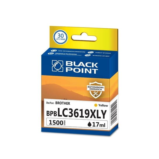 Ink/Tusz BP (Brother LC-3619XLY) [BPBLC3619XLY] Black Point