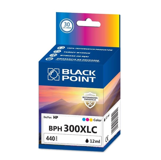 Ink/Tusz BP (HP) BLIS [BPH300XLC] Black Point
