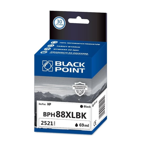 Ink/Tusz BP (HP) BLIS [BPH88XLBK] Black Point