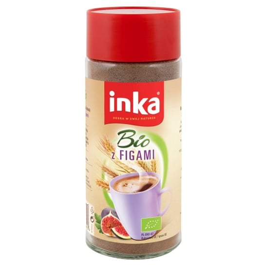 Inka, kawa rozpuszczalna zbożowa Bio Z Figami, 100 g PolBioEco