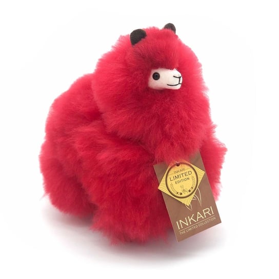 Inkari maskotka alpaka mała czerwona Cherry kolekcja limitowana Inna marka