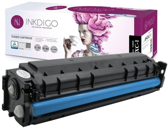 INKDIGO CRG-054H zgodny Toner do Canon I-Sensys LBP-621 MF645 Cyan Inkdigo