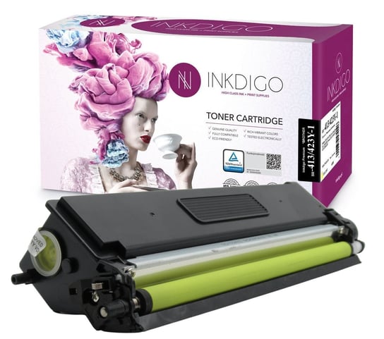 INKDIGO TN-413Y / TN-423Y zgodny Toner do Brother DCP-L8410 HL-L8260 MFC-L8690 Yellow Inkdigo