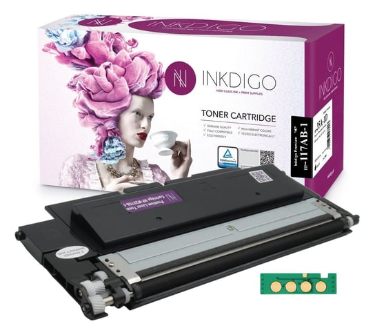 INKDIGO W2070A zgodny Toner do HP LaserJet 150A MFP 179FNG 150NW 179FNW 178NW Z Chipem Black Inkdigo