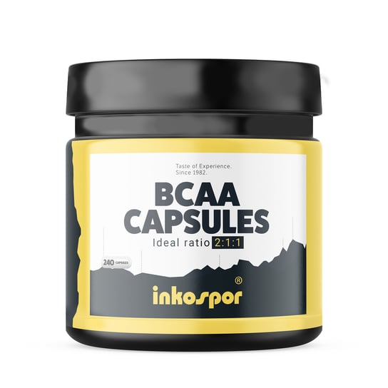 INKOSPOR BCAA aminokwasy w kapsułkach 240 caps Inkospor