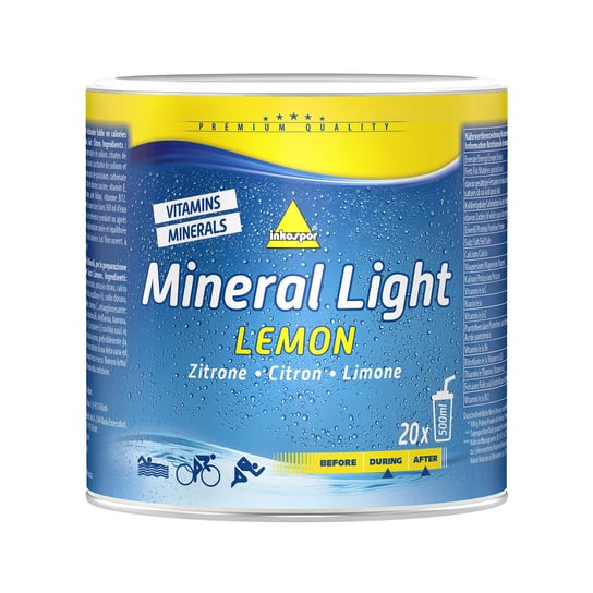INKOSPOR MINERAL LIGHT koncentrat mineralno witaminowy w proszku 330 g cytrynowy Inkospor