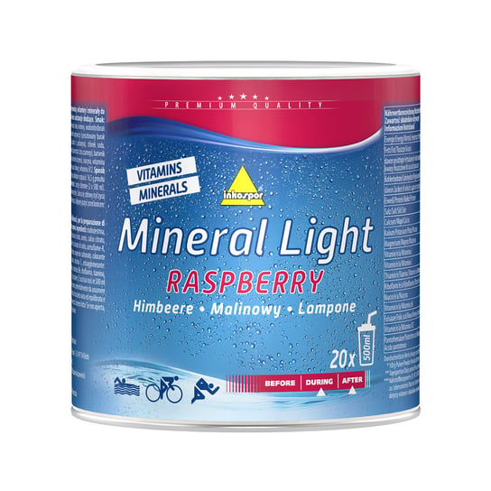 INKOSPOR MINERAL LIGHT koncentrat mineralno witaminowy w proszku 330 g malinowy Inkospor