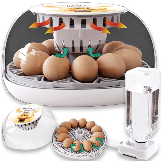 Inkubator do jajek Heckermann M12 Automatyczna wylęgarka jaj Heckermann