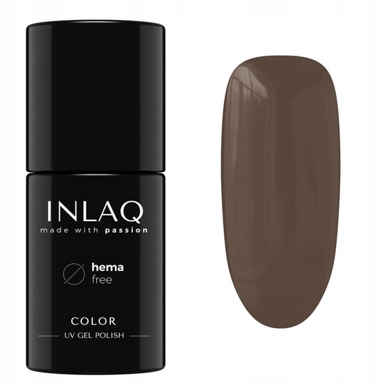 INLAQ Lakier Hybrydowy Taupe 6ml HEMA Free INLAQ