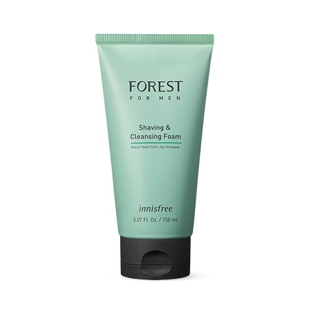 Innisfree, Forest for Men Shaving & Cleansing , Pianka do mycia twarzy, 150 ml Innisfree
