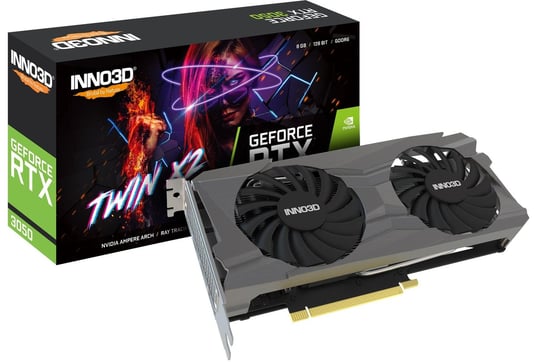 Inno3D GeForce RTX 3050 Twin X2 8GB Inno3D