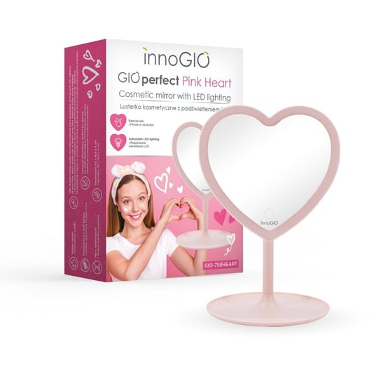 INNOGIO GIOperfect lusterko PINK CAT Innogio