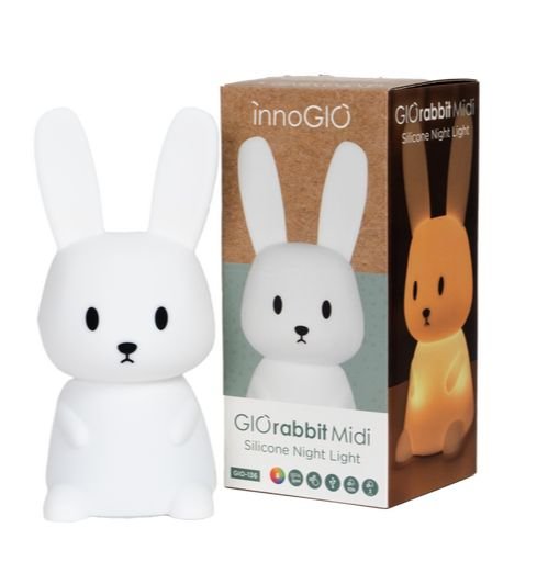 InnoGIO, Silikonowa lampka nocna, GIOrabbit Midi, GIO-136 Innogio
