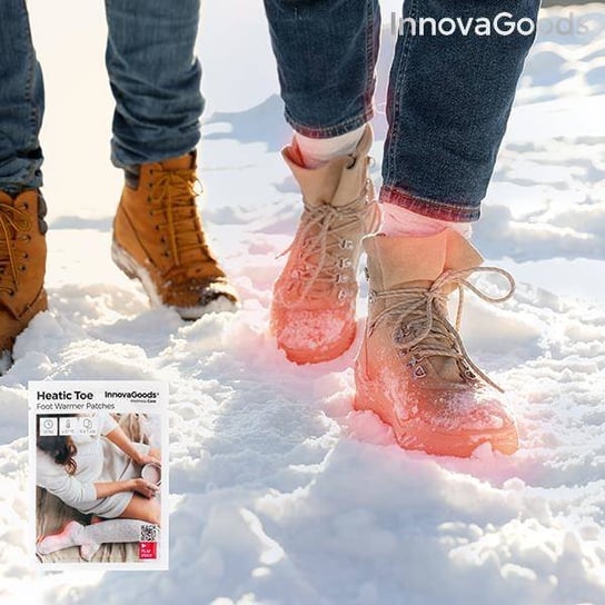 InnovaGoods, Plastry rozgrzewające stopy, Heatic Toe InnovaGoods, 10 szt. InnovaGoods