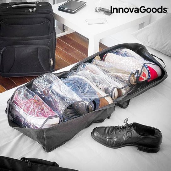 InnovaGoods torba podróżna na obuwie, szara InnovaGoods