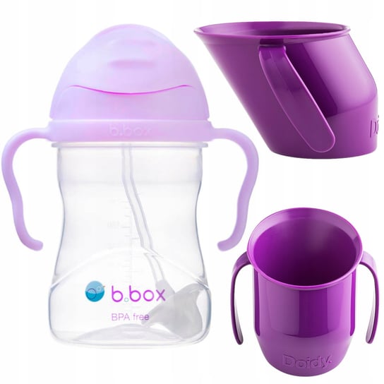 Innowacyjny Bidon butelka na wodę Bbox słomka Kubek Doidy Cup nauka picia B.Box