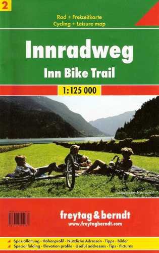 Innradweg. Mapa rowerowa 1:125 000 Freytag & Berndt
