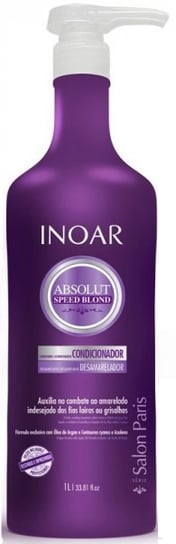 Inoar Absolut Speed Blond, Odżywka Dla Włosów Blond Po Keratynowym Prostowaniu, 1000ml INOAR