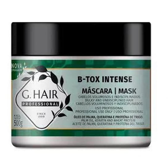 Inoar, G. Hair B-Tox Intense, Maska Redukująca Objętość Włosów, 500g INOAR