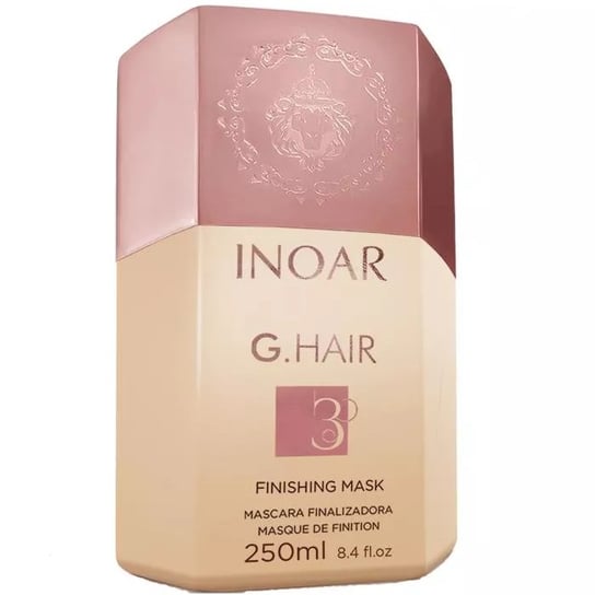 Inoar, G-Hair Brazilian Keratin Treatment Blow Dry Hair Straightening, Zestaw kosmetyków do włosów, 250 ml INOAR