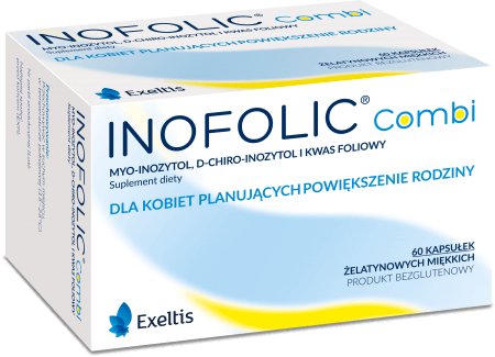Inofolic Combi Kwas Foliowy Dla Kobiet 60 Kapsułek Exeltis