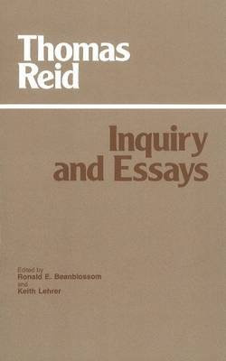 Inquiry and Essays Reid Thomas, Lehrer Keith