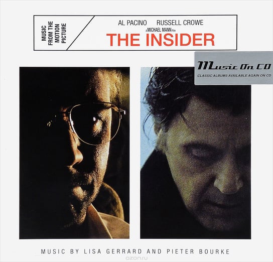 Insider (Soundtrack) Gerrard Lisa, Massive Attack, Garbarek Jan, Bourke Peter