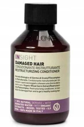 Insight Damaged Hair Restructurizing Odżywka 100ml Insight