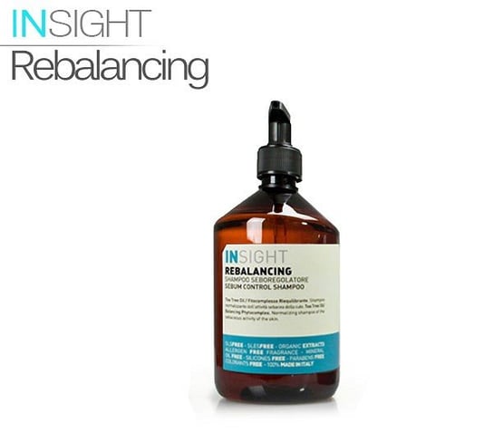 Insight, Rebalancing, szampon do przetłuszczającej się skóry głowy i włosów, 500 ml Insight