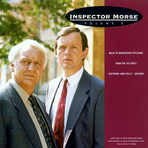 Inspector Morse Volume III Original Soundtrack Barrington Pheloung