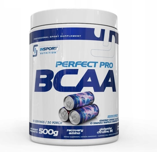 Insport Nutrition Bcaa Perfect Pro 500G Energy Drink Insport Nutrition
