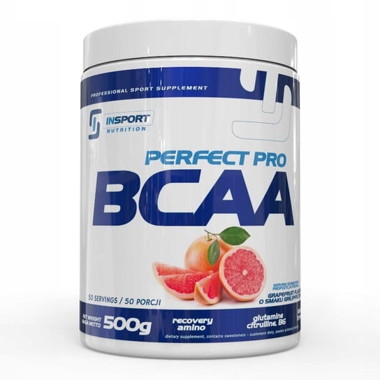Insport Nutrition Bcaa Perfect Pro 500G Grejpfrut Insport Nutrition
