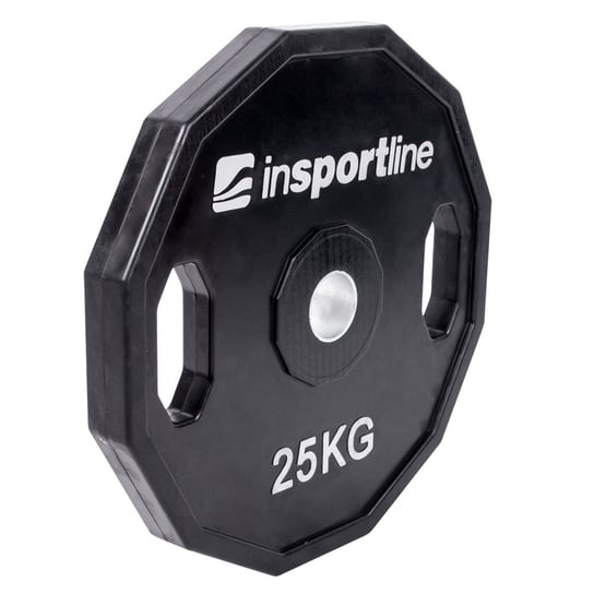 inSPORTline, Gumowane obciążenie olimpijskie, Ruberton, 25 kg inSPORTline