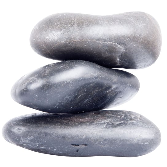 inSPORTline, Kamienie bazaltowe do masażu z lawy wulkanicznej River Stone, 10-12 cm, 3 szt. inSPORTline