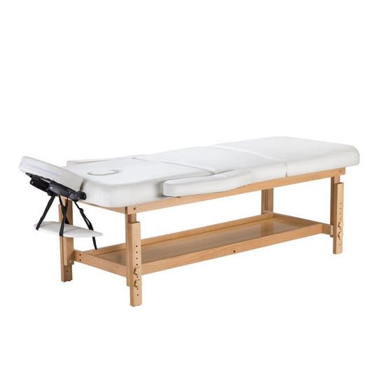 inSPORTline, Profesjonalne łóżko do masażu Reby, biały inSPORTline