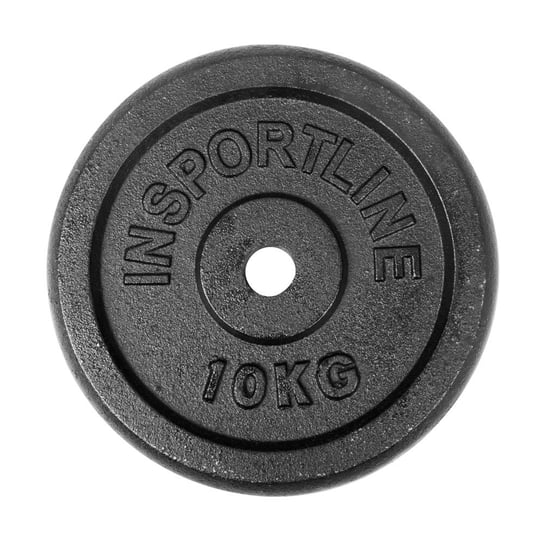 inSPORTline, Stalowe obciążenie, Blacksteel, 10 kg inSPORTline