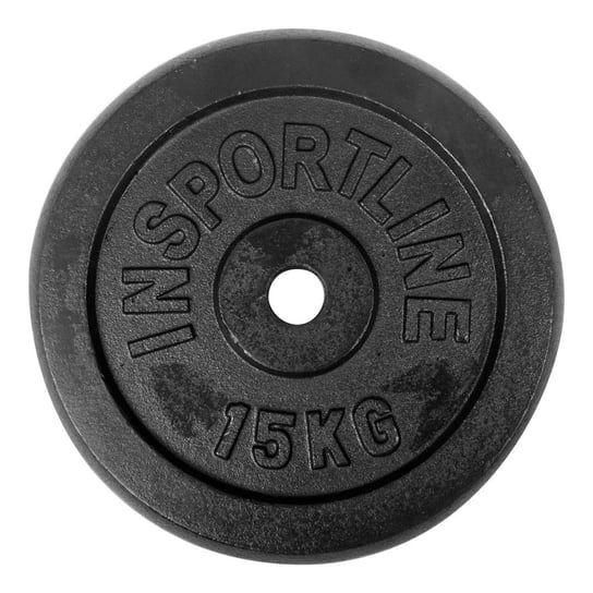 inSPORTLine, Stalowe obciążenie, Blacksteel, 15 kg inSPORTline