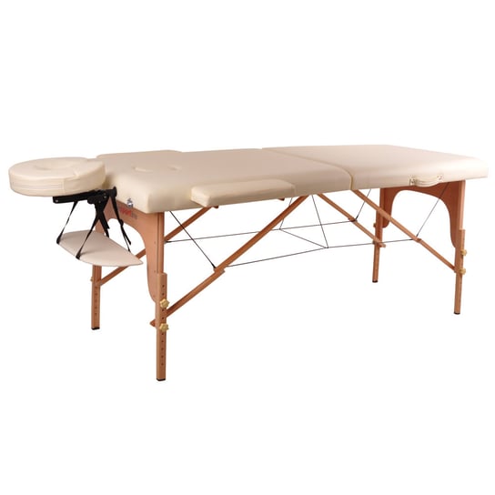 inSPORTline, Stół do masażu Taisage, model 2019, kremowy, 216x94 cm inSPORTline