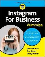 Instagram For Business For Dummies Herman Jennifer, Butow Eric, Walker Corey